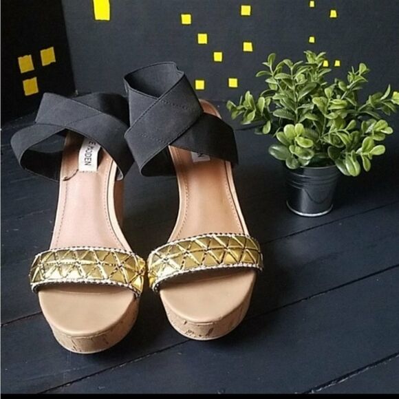 🍂 Steve Madden Roperr Wedges - Picture 2 of 8